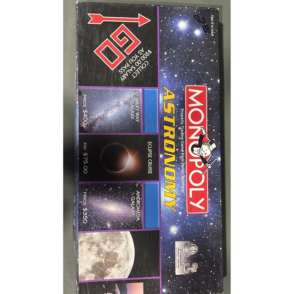 Monopoly Astronomy Edition by Parker Brothers Space Cosmic Game